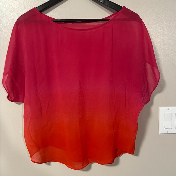 Pink and Orange Blouse Dynamite - Picture 1 of 2